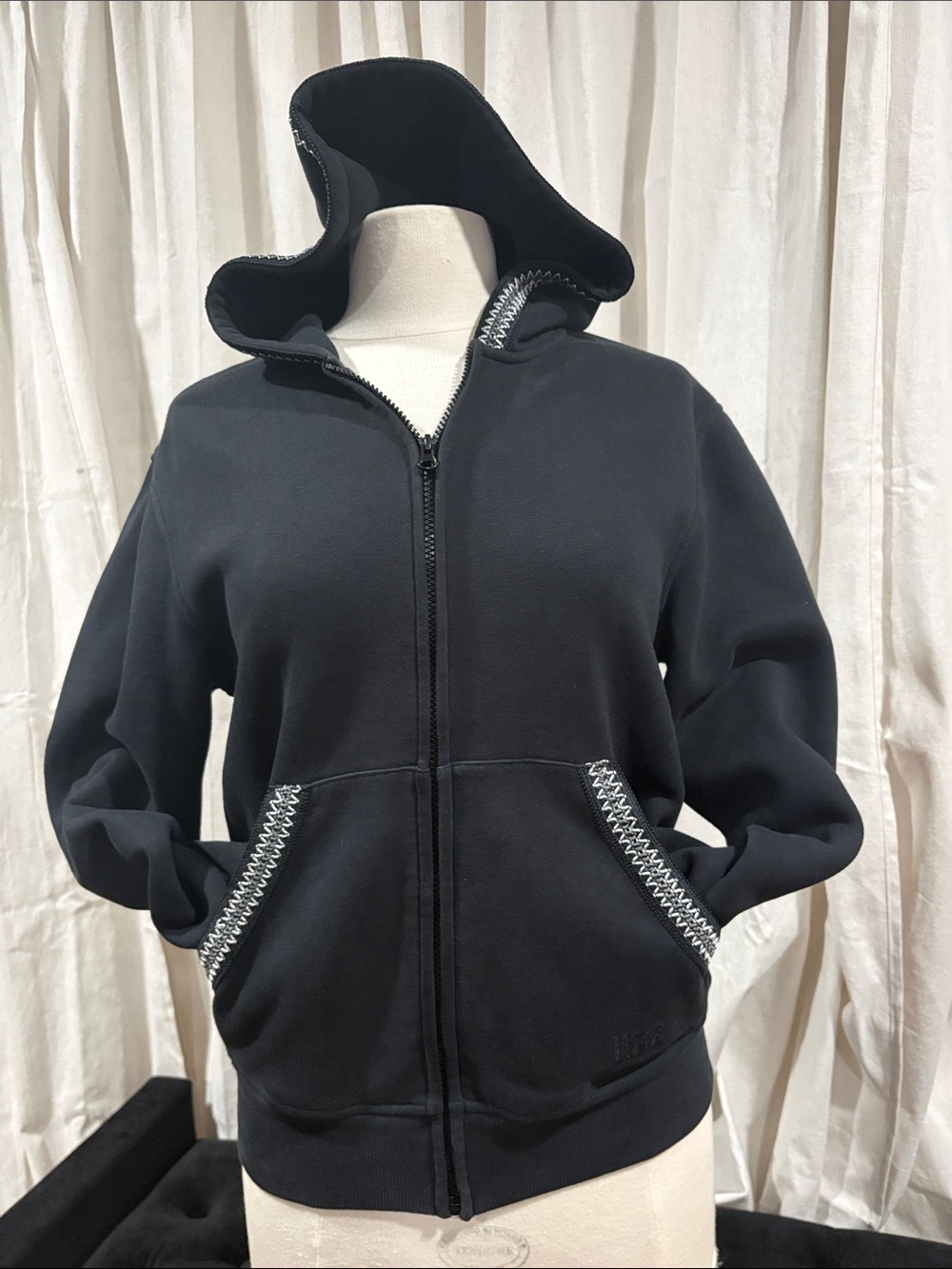 UGG Tasman Zip-Up Hoodie with Contrast Stitching